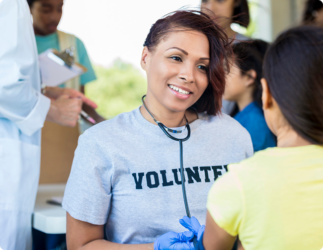 Volunteer doctor